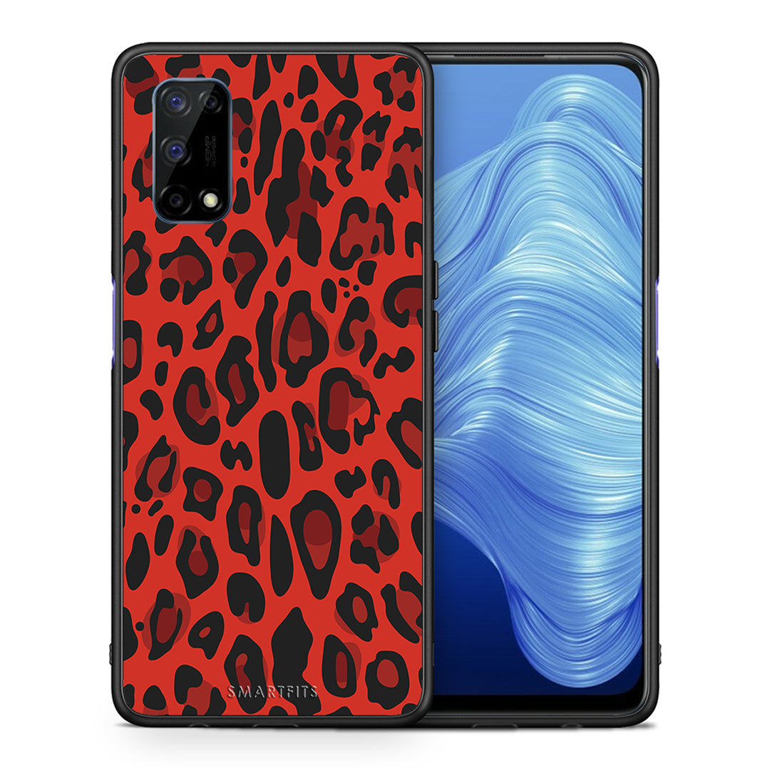 Animal Red Leopard - Realme 7 5G θήκη