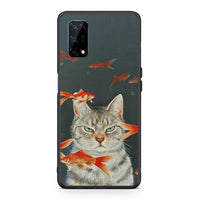 Thumbnail for Cat Goldfish - Realme 7 5G case