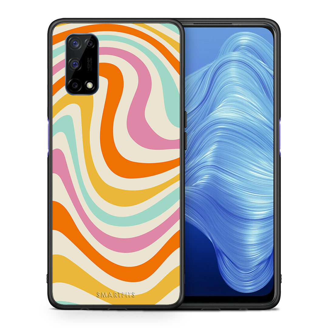 Colorful Waves - Realme 7 5G case