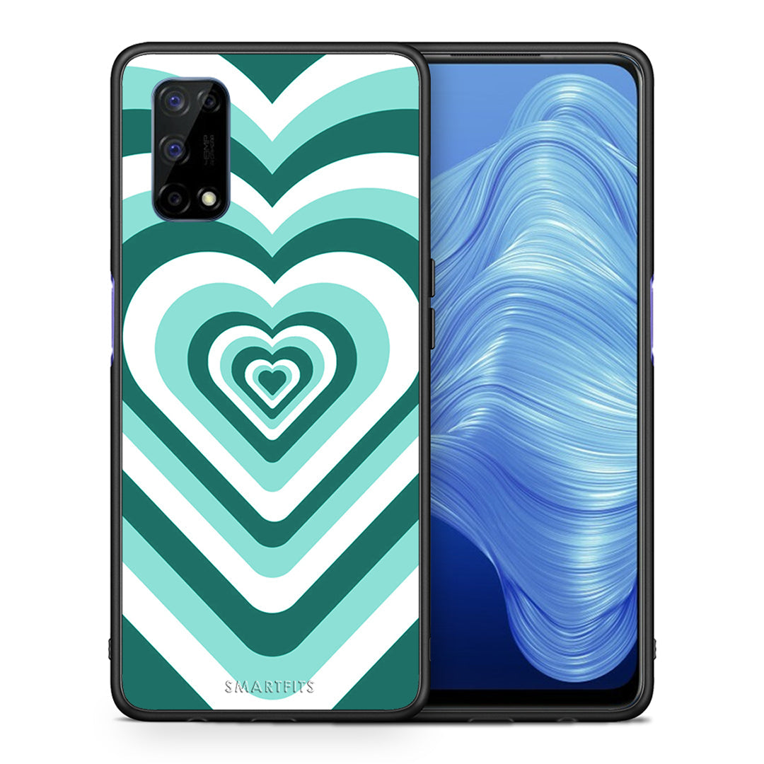 Green Hearts - Realme 7 5G case