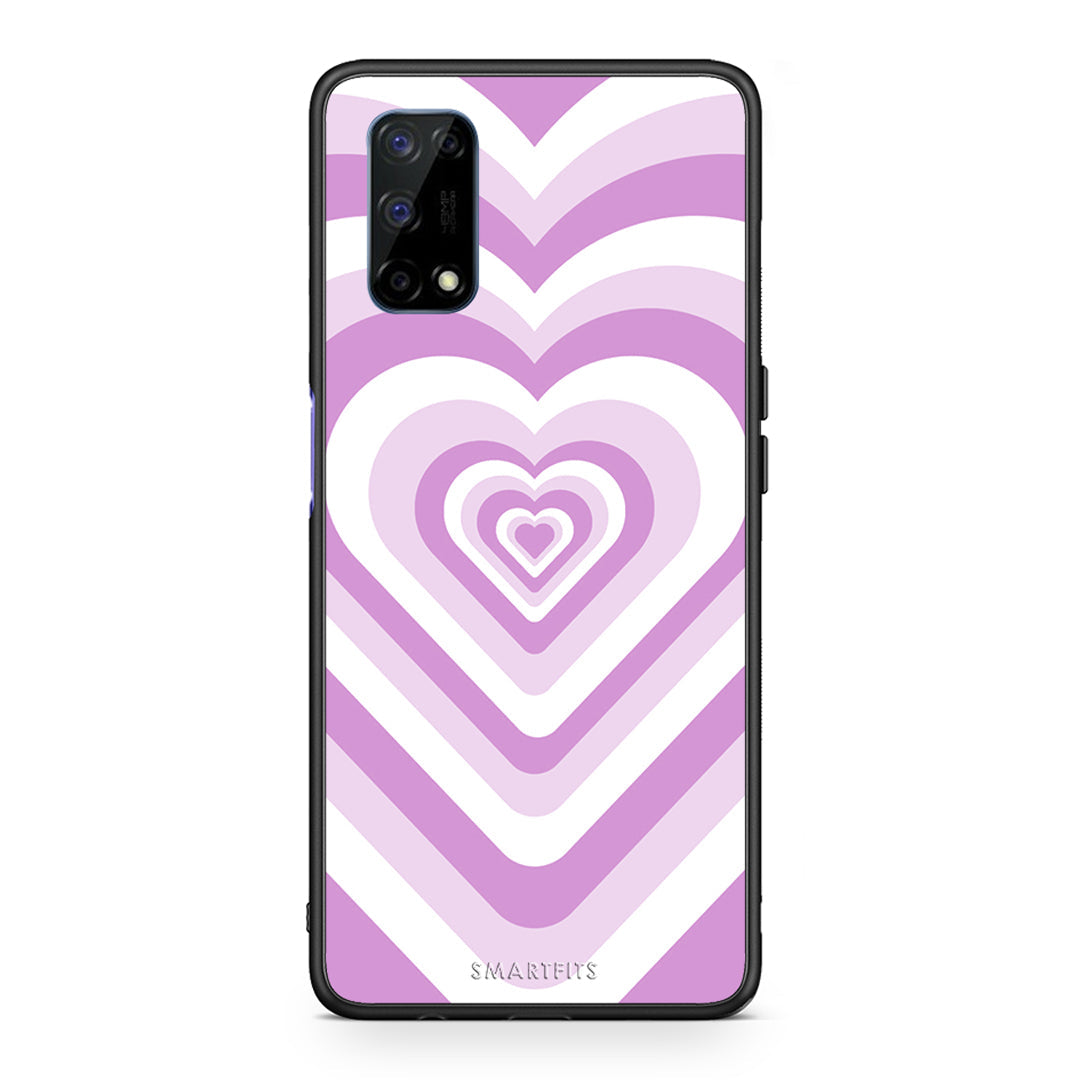 Lilac Hearts - Realme 7 5G θήκη