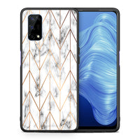 Thumbnail for Marble Gold Geometric - Realme 7 5G case