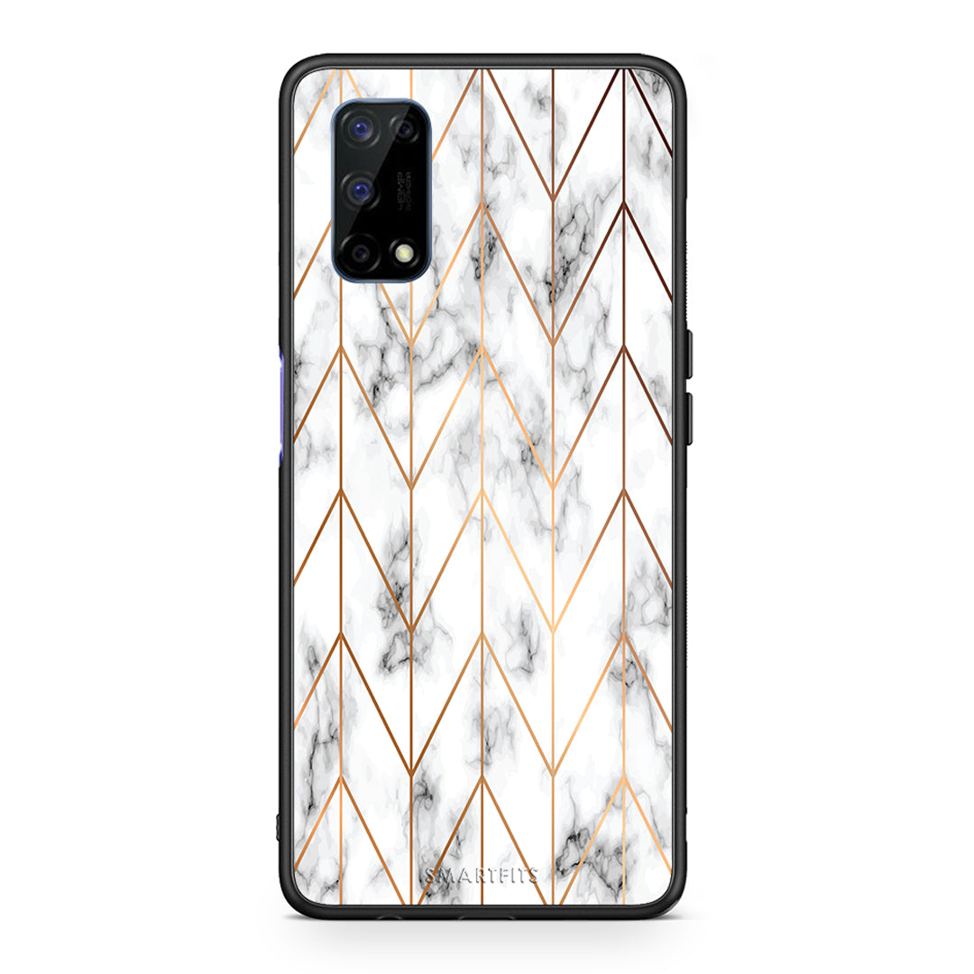 Marble Gold Geometric - Realme 7 5G case