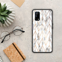 Thumbnail for Marble Gold Geometric - Realme 7 5G case