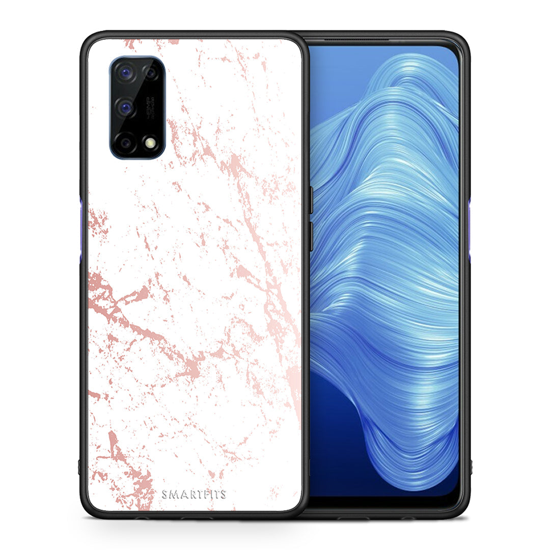 Marble Pink Splash - Realme 7 5G case