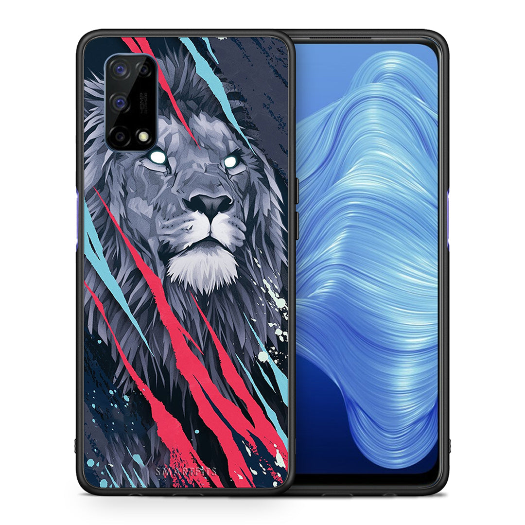 Popart Lion Designer - Realme 7 5G case