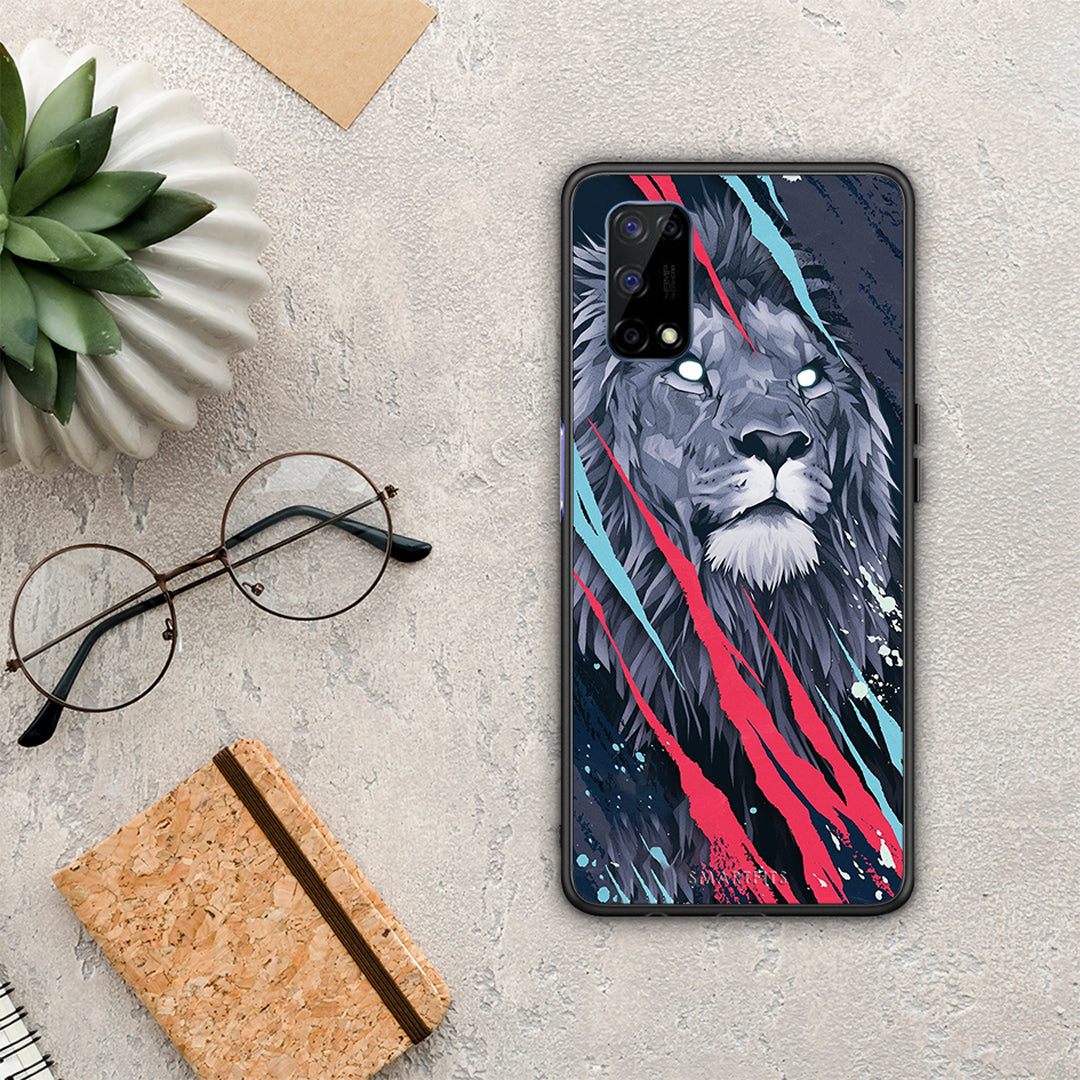 Popart Lion Designer - Realme 7 5G case