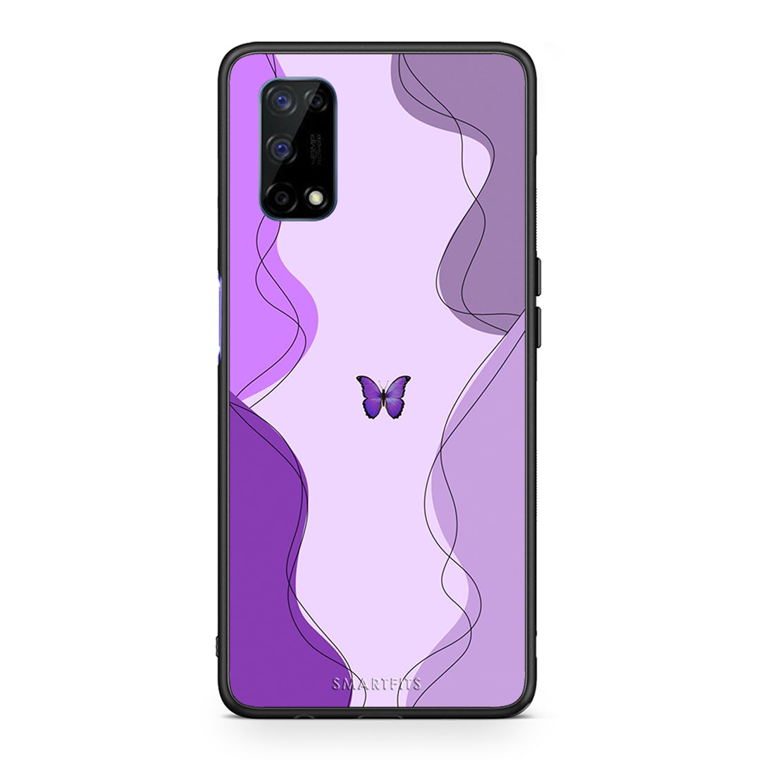 Purple Mariposa - Realme 7 5G case