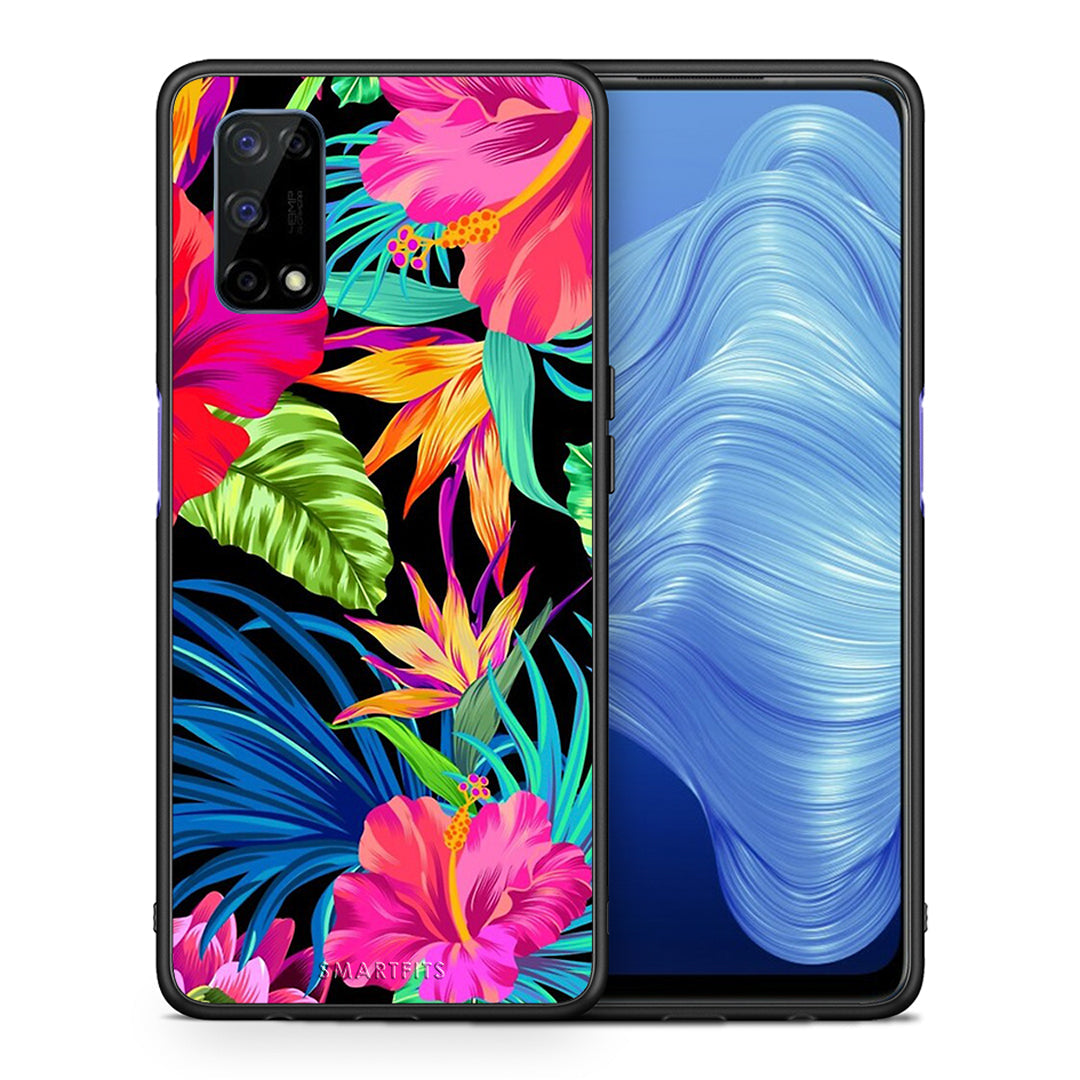 Tropical Flowers - Realme 7 5G θήκη