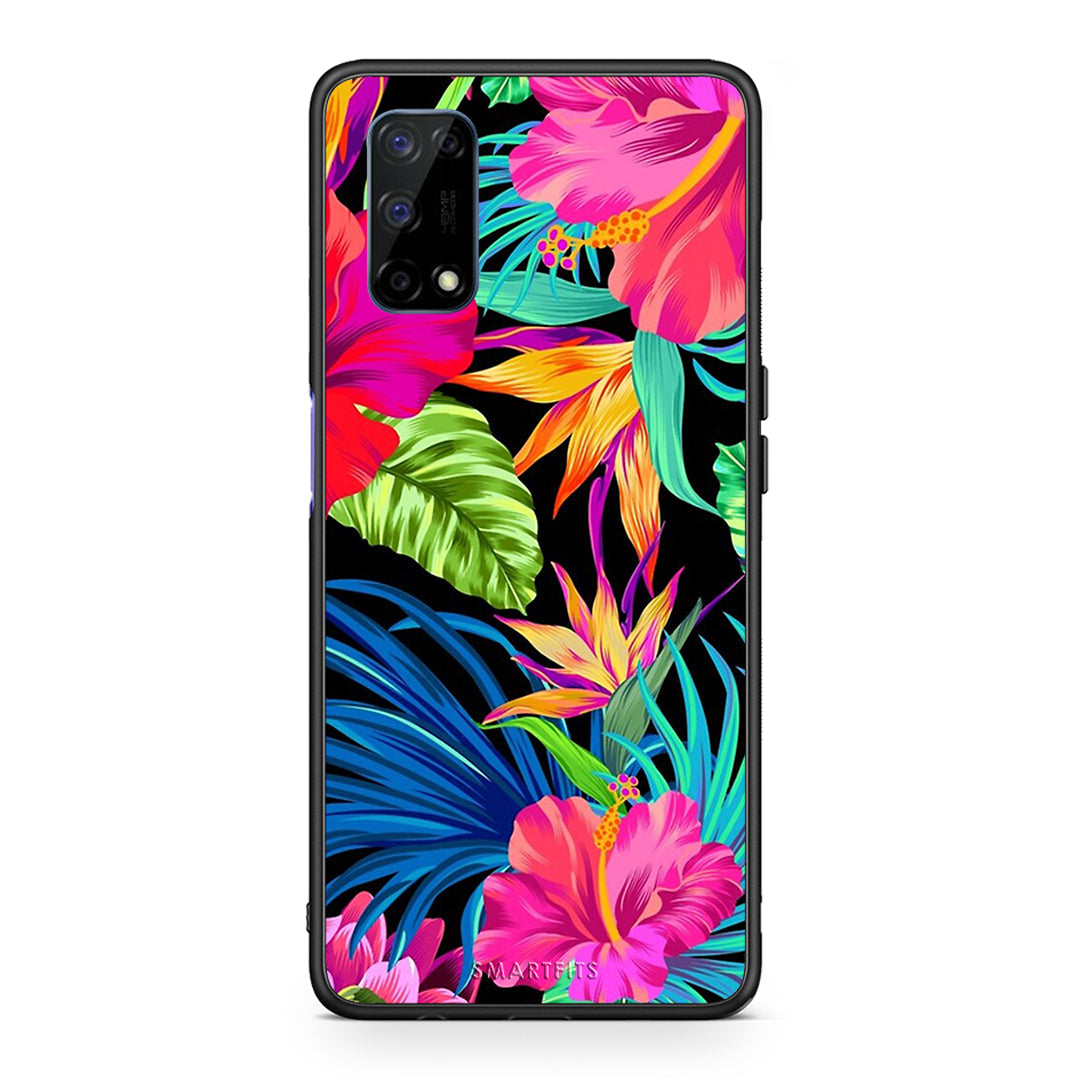 Tropical Flowers - Realme 7 5G θήκη