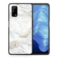 Thumbnail for White Gold Marble - Realme 7 5G case