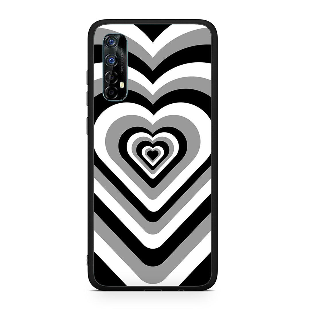 Black Hearts - Realme 7 case
