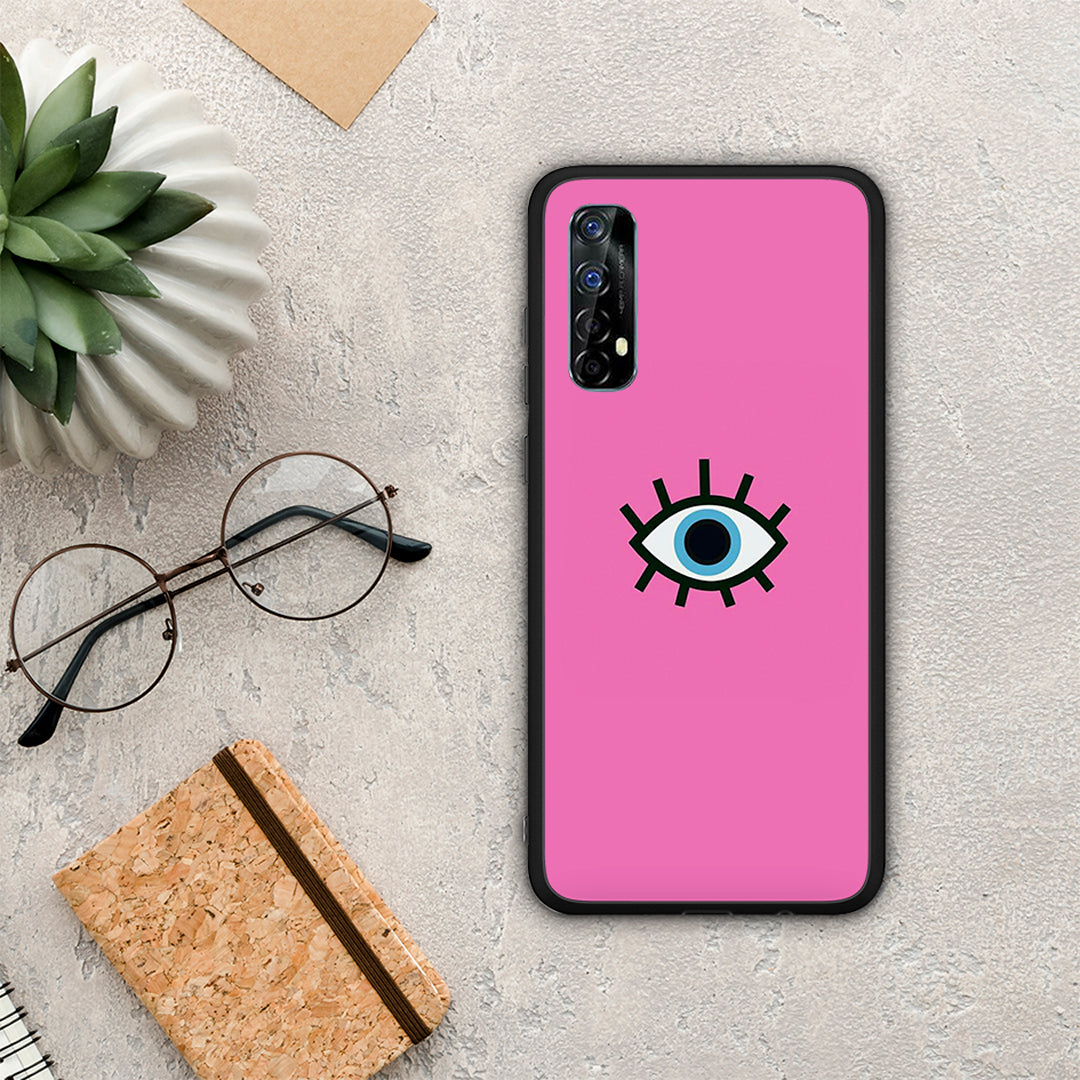 Blue Eye Pink - Realme 7 case
