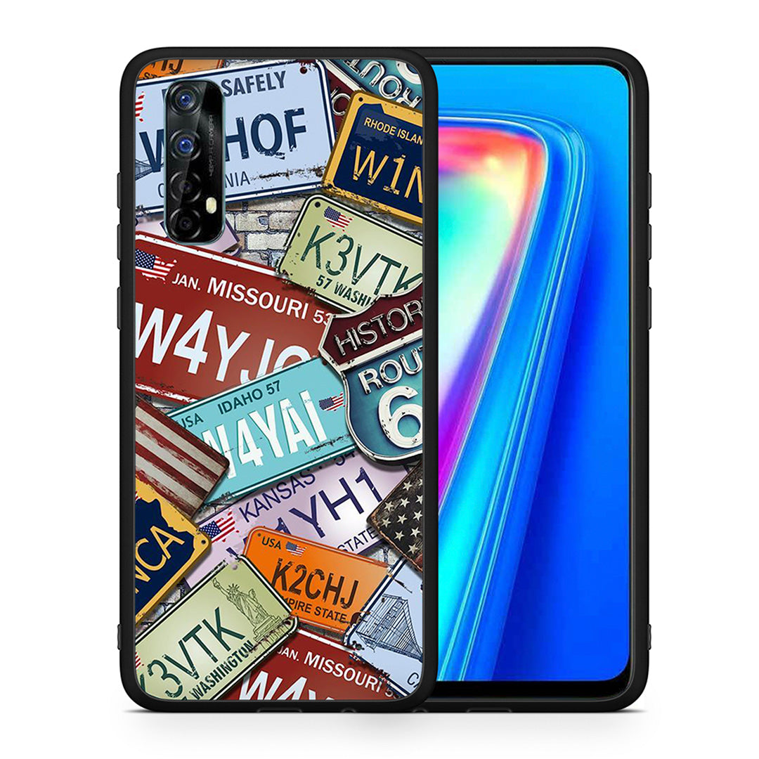 Car Plates - Realme 7 case