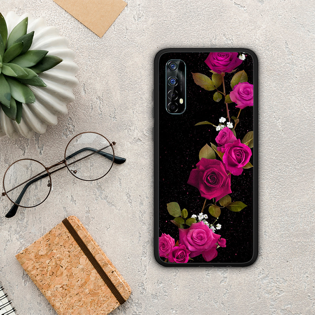 Flower Red Roses - Realme 7 case