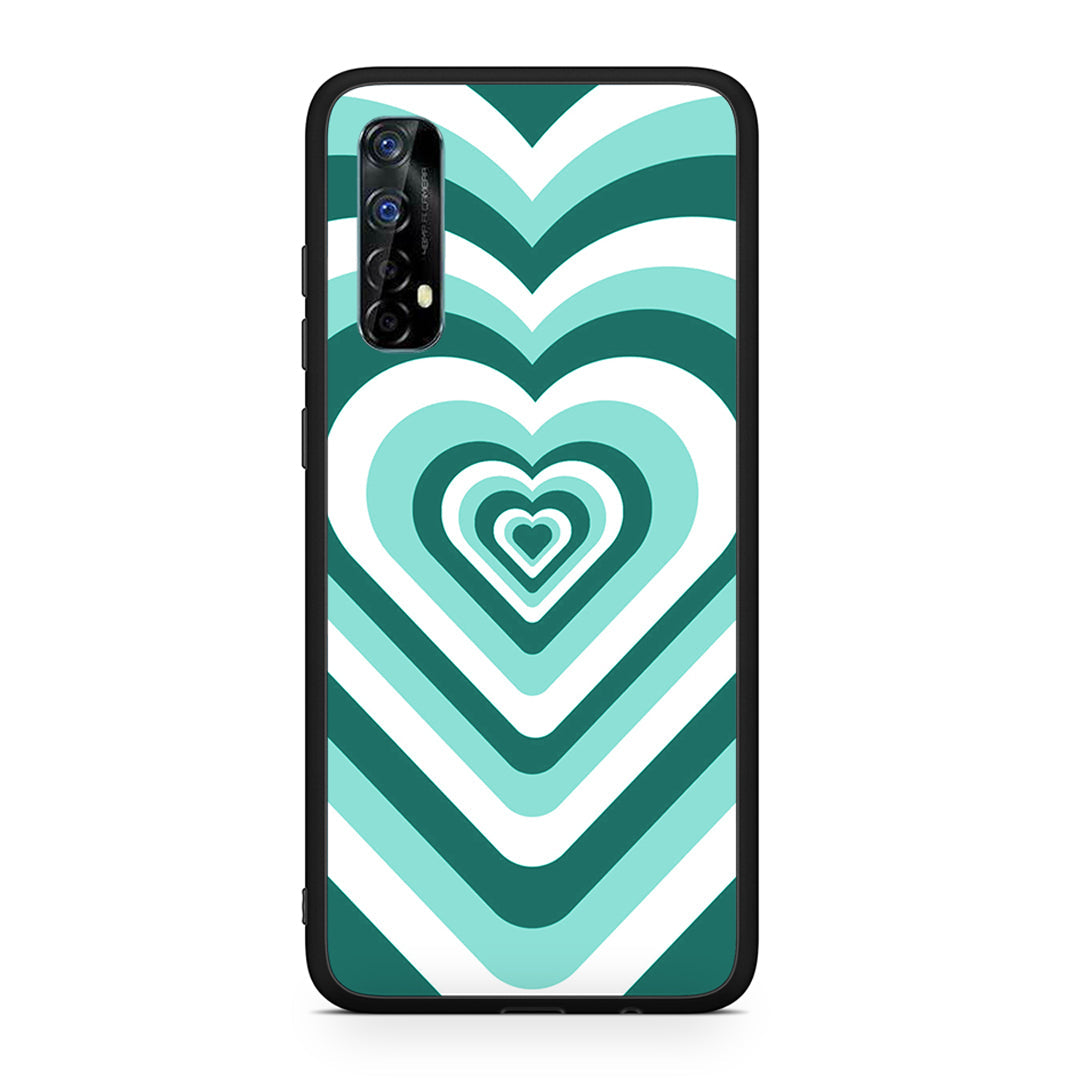 Green Hearts - Realme 7 case