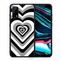 Thumbnail for Black Hearts - Realme 7 Pro case