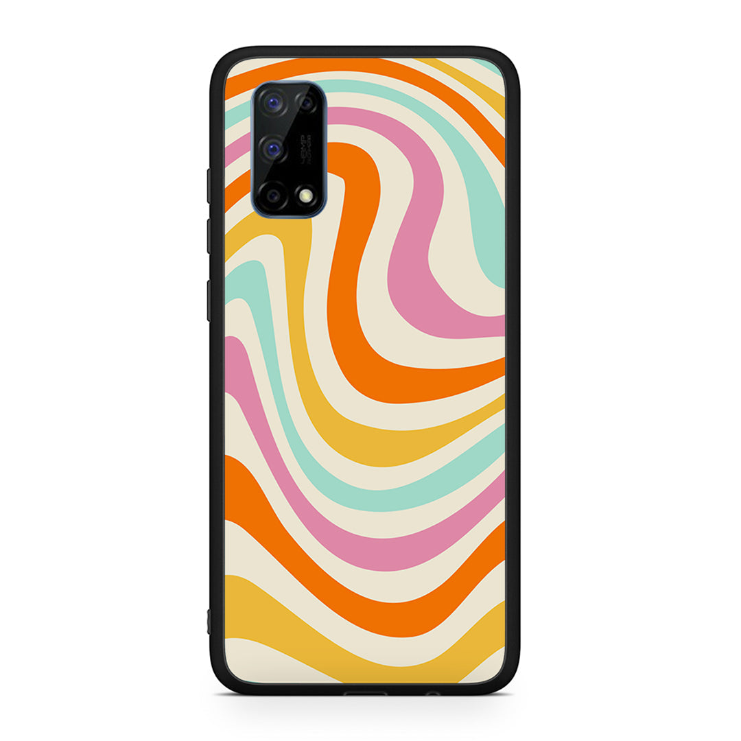 Colorful Waves - Realme 7 Pro case