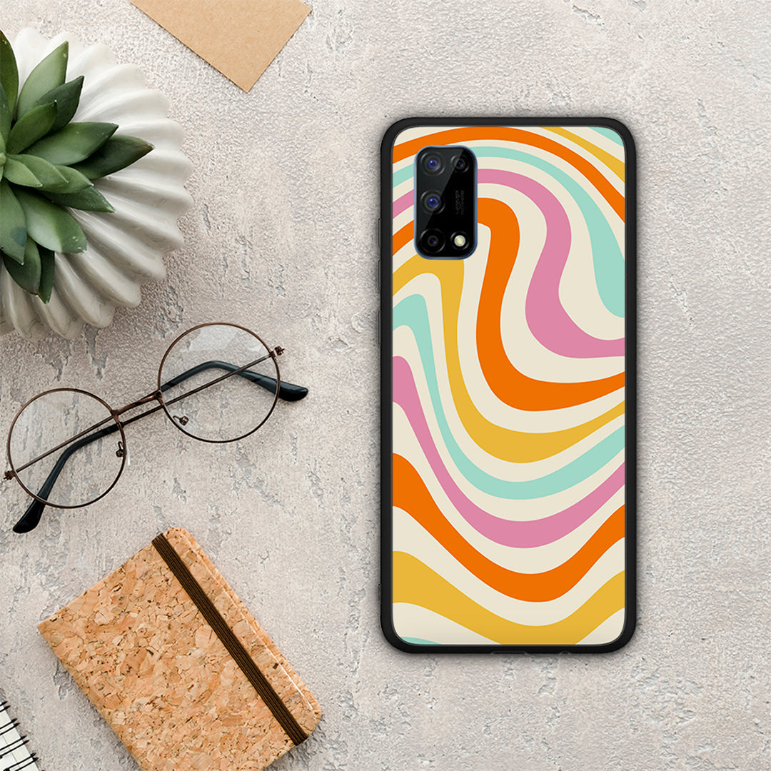 Colorful Waves - Realme 7 Pro case