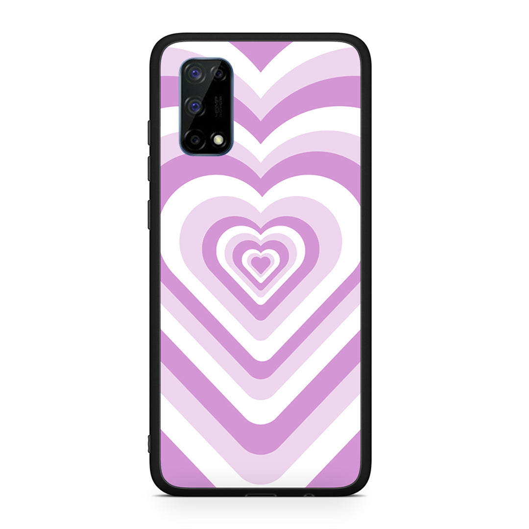 Lilac Hearts - Realme 7 Pro case