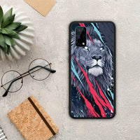 Thumbnail for PopArt Lion Designer - Realme 7 Pro case