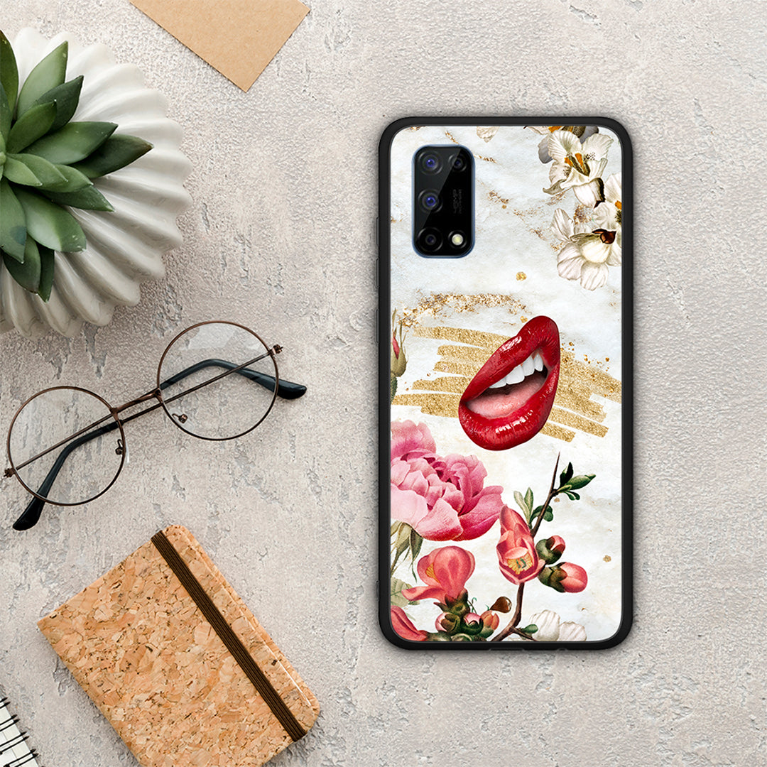 Red Lips - Realme 7 Pro case