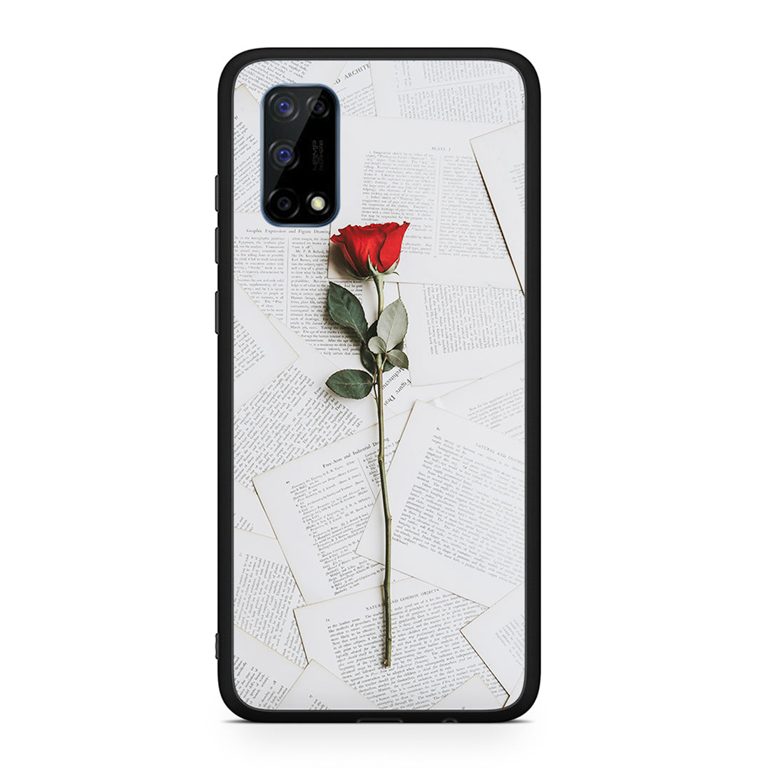 Red Rose - Realme 7 Pro case