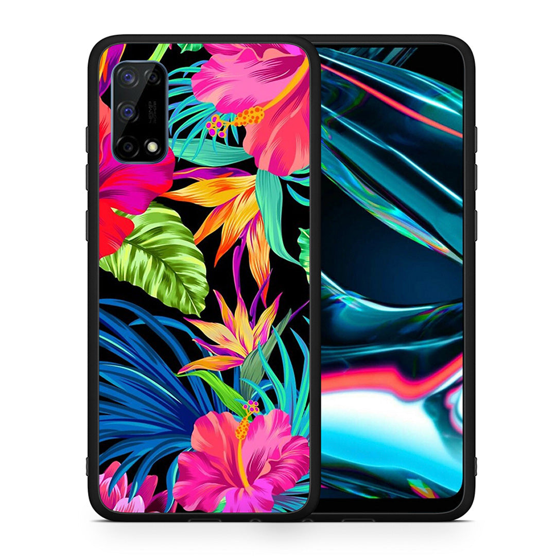 Tropical Flowers - Realme 7 Pro case