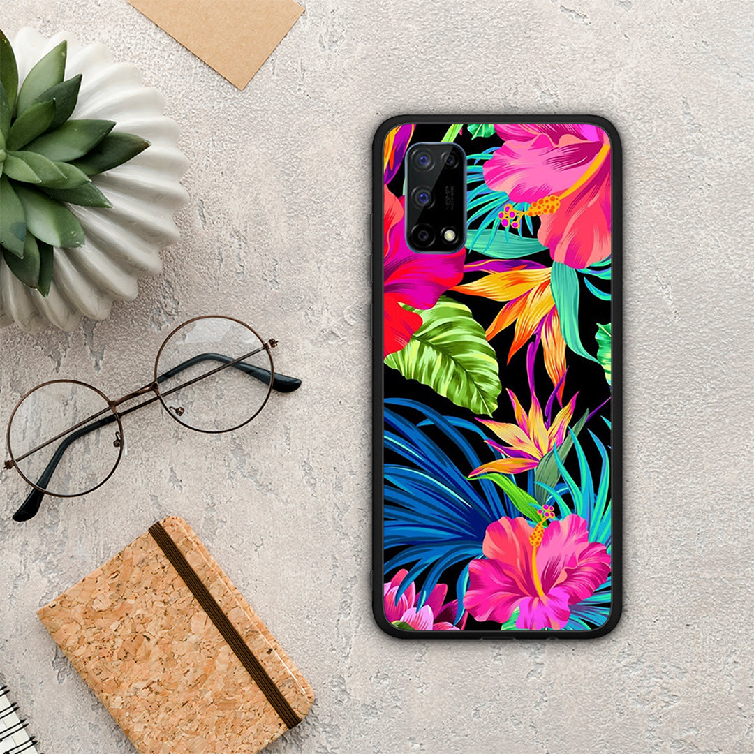 Tropical Flowers - Realme 7 Pro case