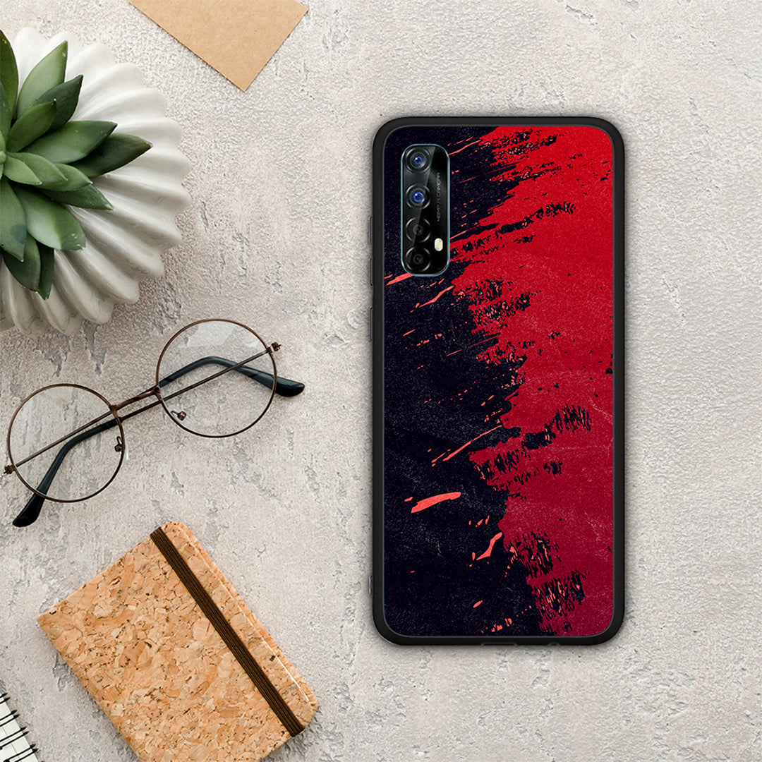 Red Paint - Realme 7 case