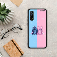 Thumbnail for Stitch and Angel - Realme 7 case