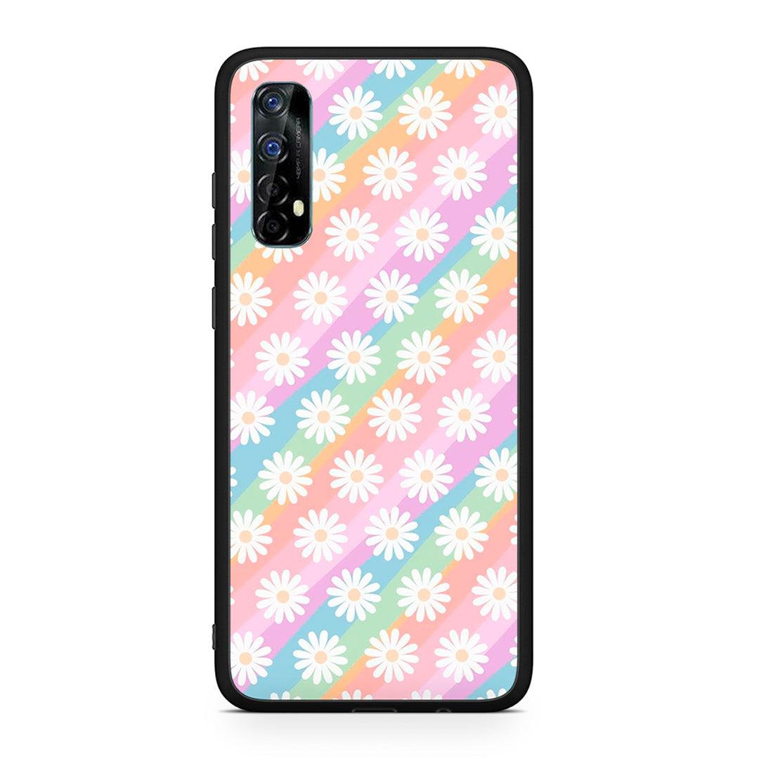 White Daisies - Realme 7 case