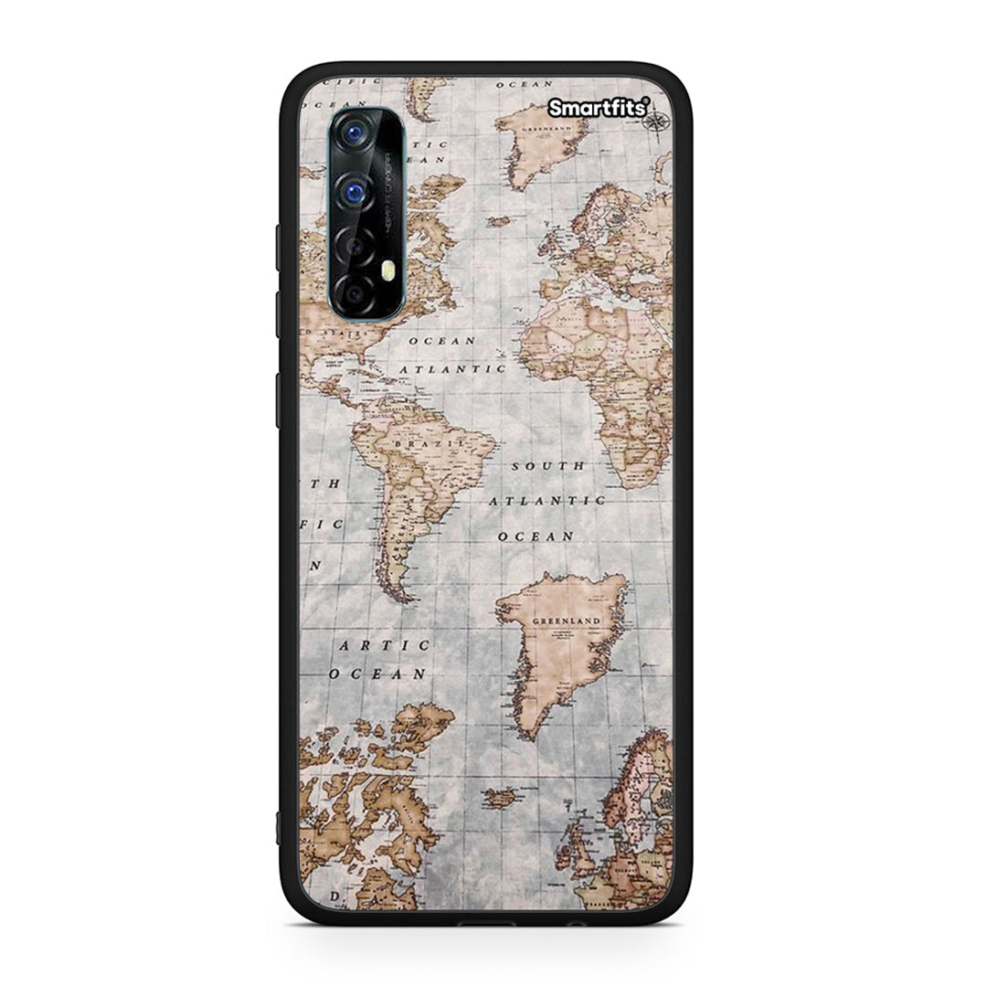 World Map - Realme 7 Case