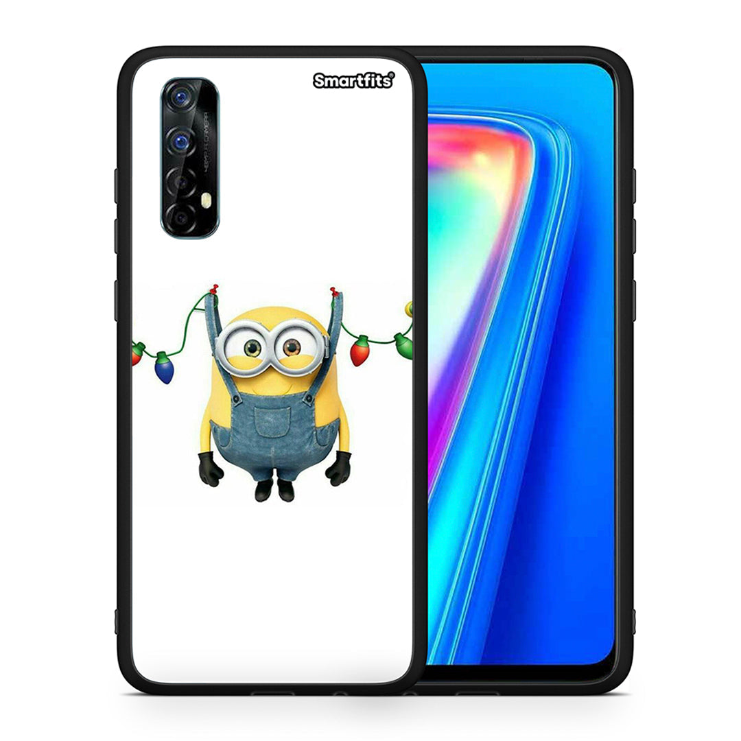 Xmas Minion Lights - Realme 7 Case