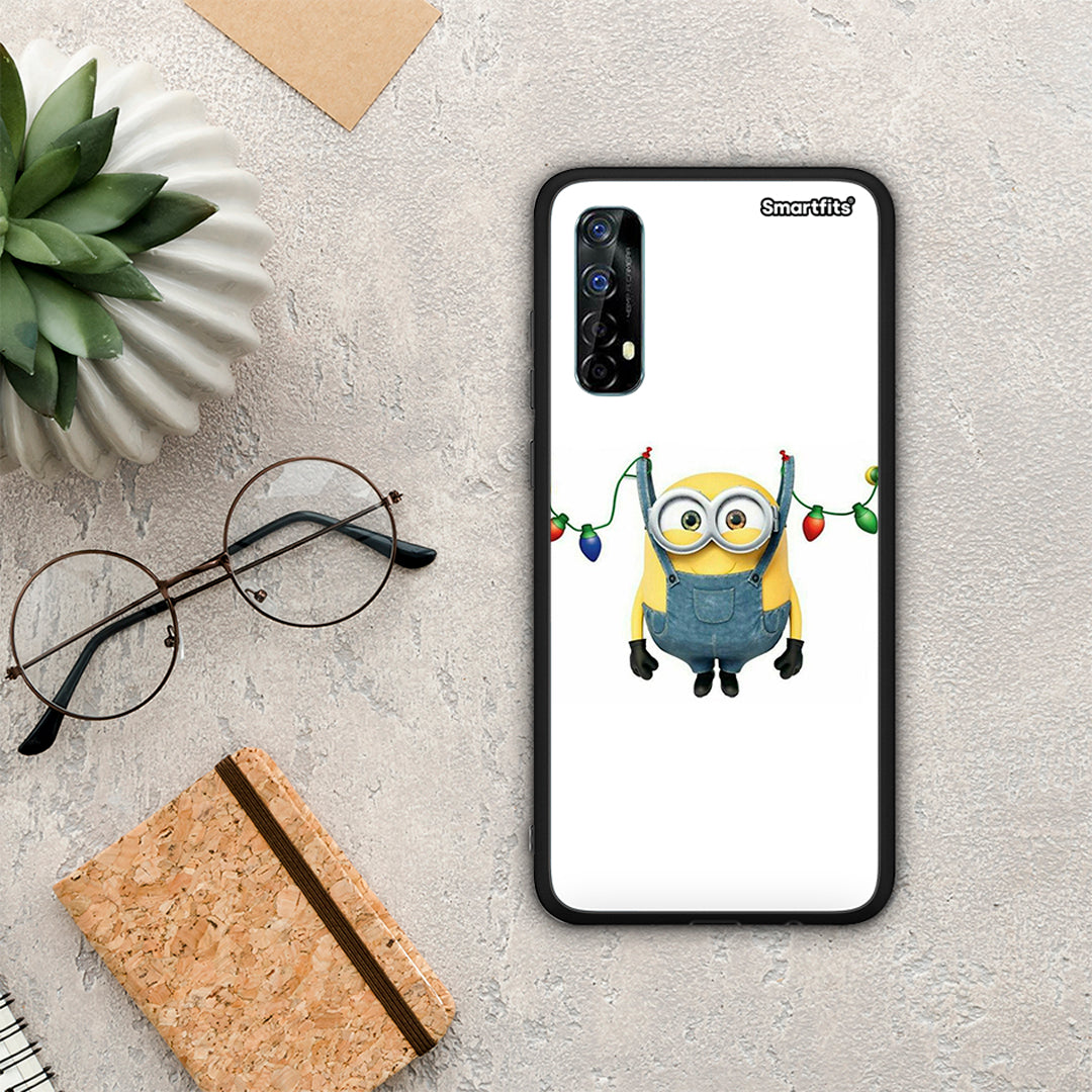 Xmas Minion Lights - Realme 7 Case