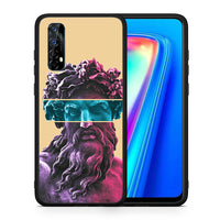 Thumbnail for Θήκη Αγίου Βαλεντίνου Realme 7 Zeus Art από τη Smartfits με σχέδιο στο πίσω μέρος και μαύρο περίβλημα | Realme 7 Zeus Art case with colorful back and black bezels