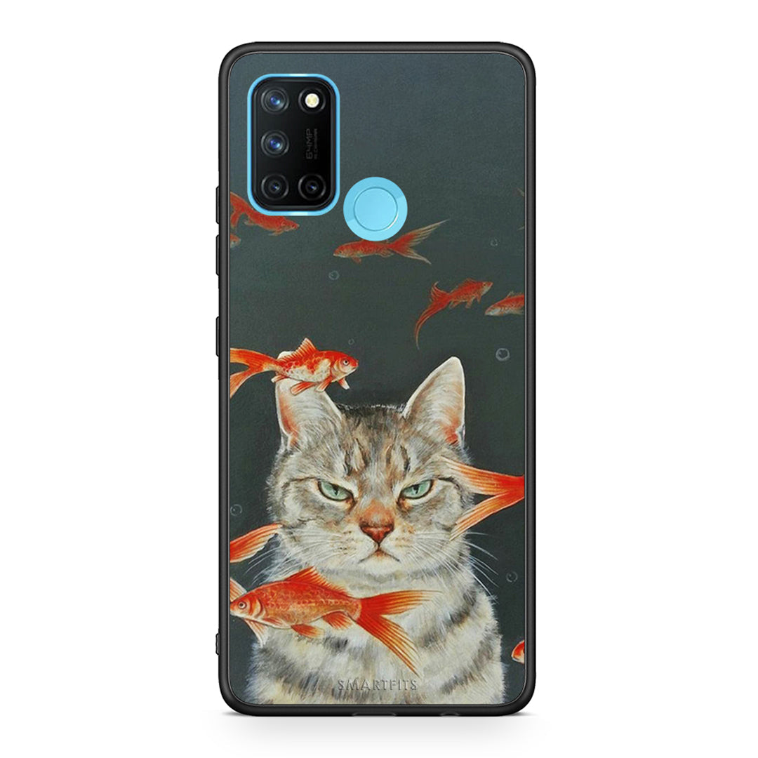Cat Goldfish - Realme 7i / C25 case