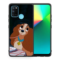 Thumbnail for Θήκη Αγίου Βαλεντίνου Realme 7i / C25 Lady And Tramp 2 από τη Smartfits με σχέδιο στο πίσω μέρος και μαύρο περίβλημα | Realme 7i / C25 Lady And Tramp 2 case with colorful back and black bezels