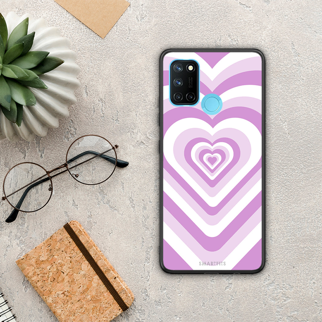 Lilac Hearts - Realme 7i / C25 case