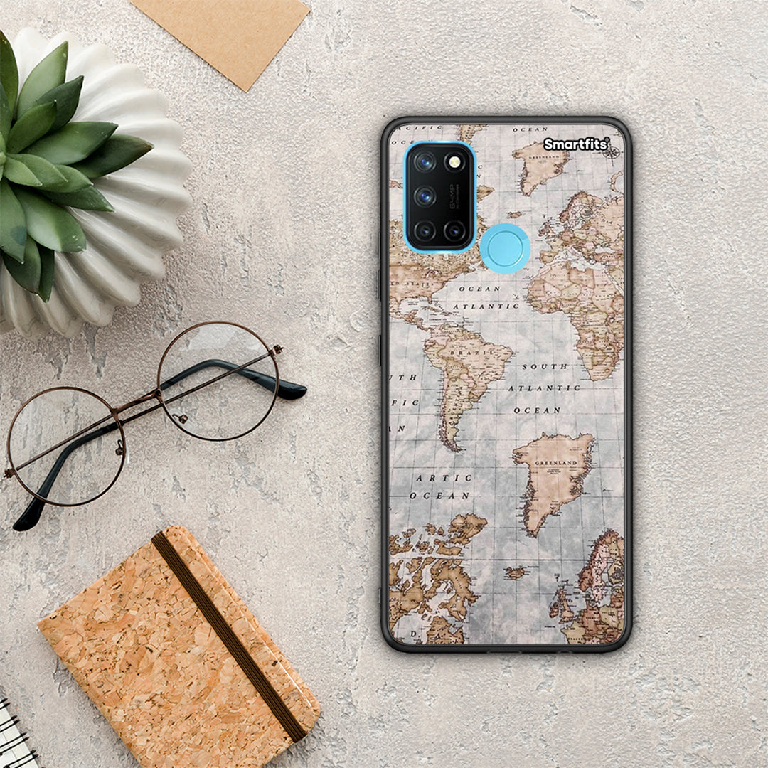 World Map - Realme 7i / C25 case