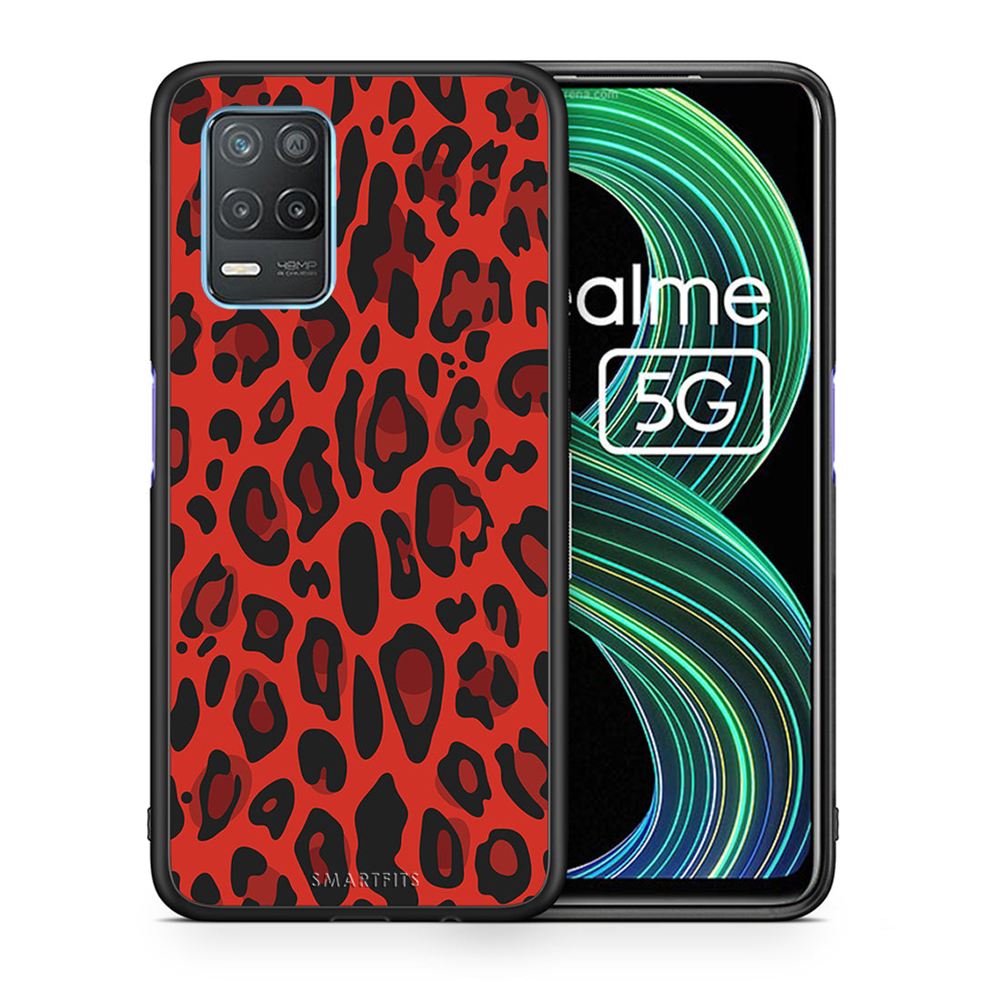 Animal Red Leopard - Realme 8 5G case