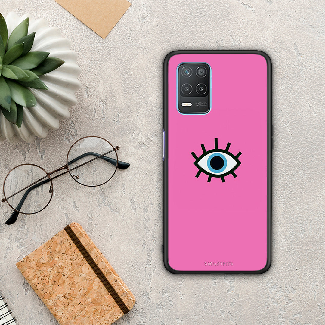 Blue Eye Pink - Realme 8 5G case