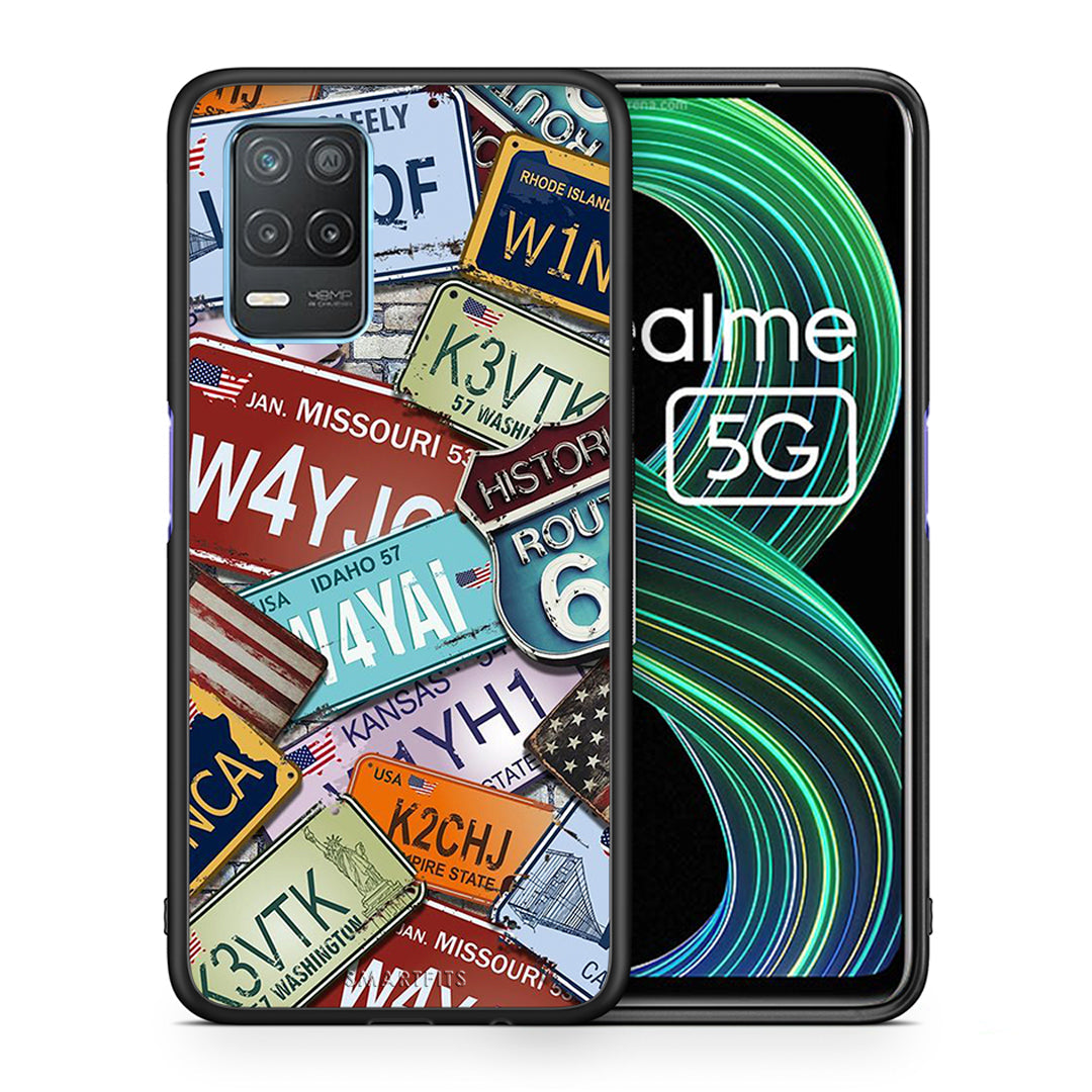 Car Plates - Realme 8 5G case