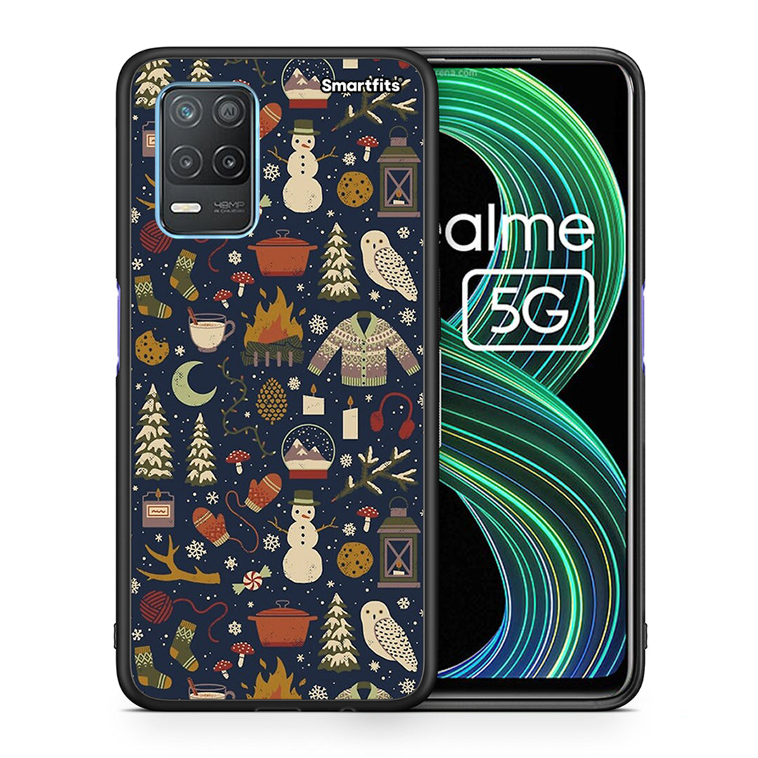 Christmas Elements - Realme 8 5G case