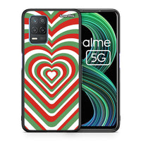 Thumbnail for Christmas Hearts - Realme 8 5G case