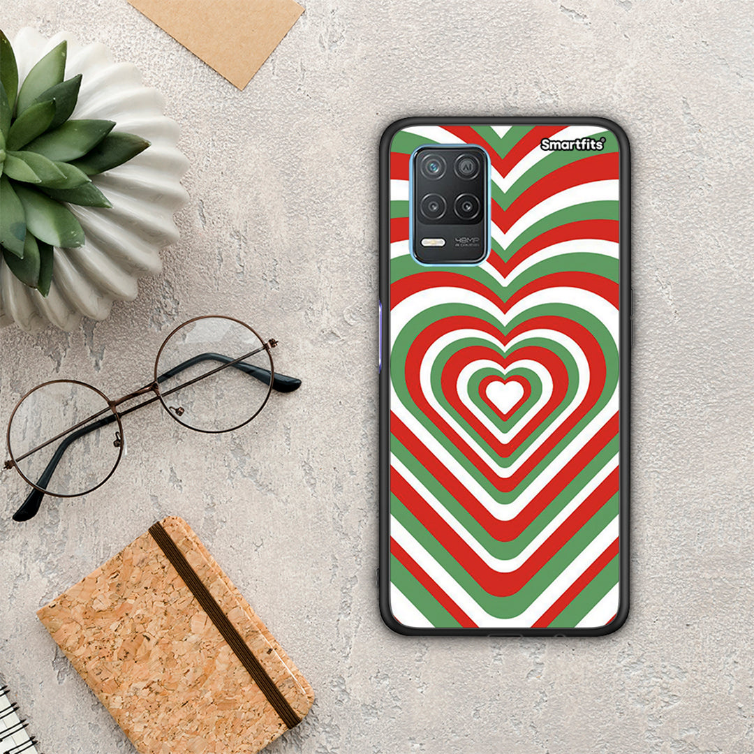 Christmas Hearts - Realme 8 5G case