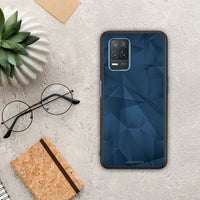 Thumbnail for Geometric Blue Abstract - Realme 8 5G case