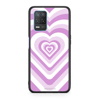 Thumbnail for Lilac Hearts - Realme 8 5G case