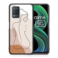 Thumbnail for LineArt Woman - Realme 8 5G case