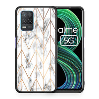 Thumbnail for Marble Gold Geometric - Realme 8 5G case